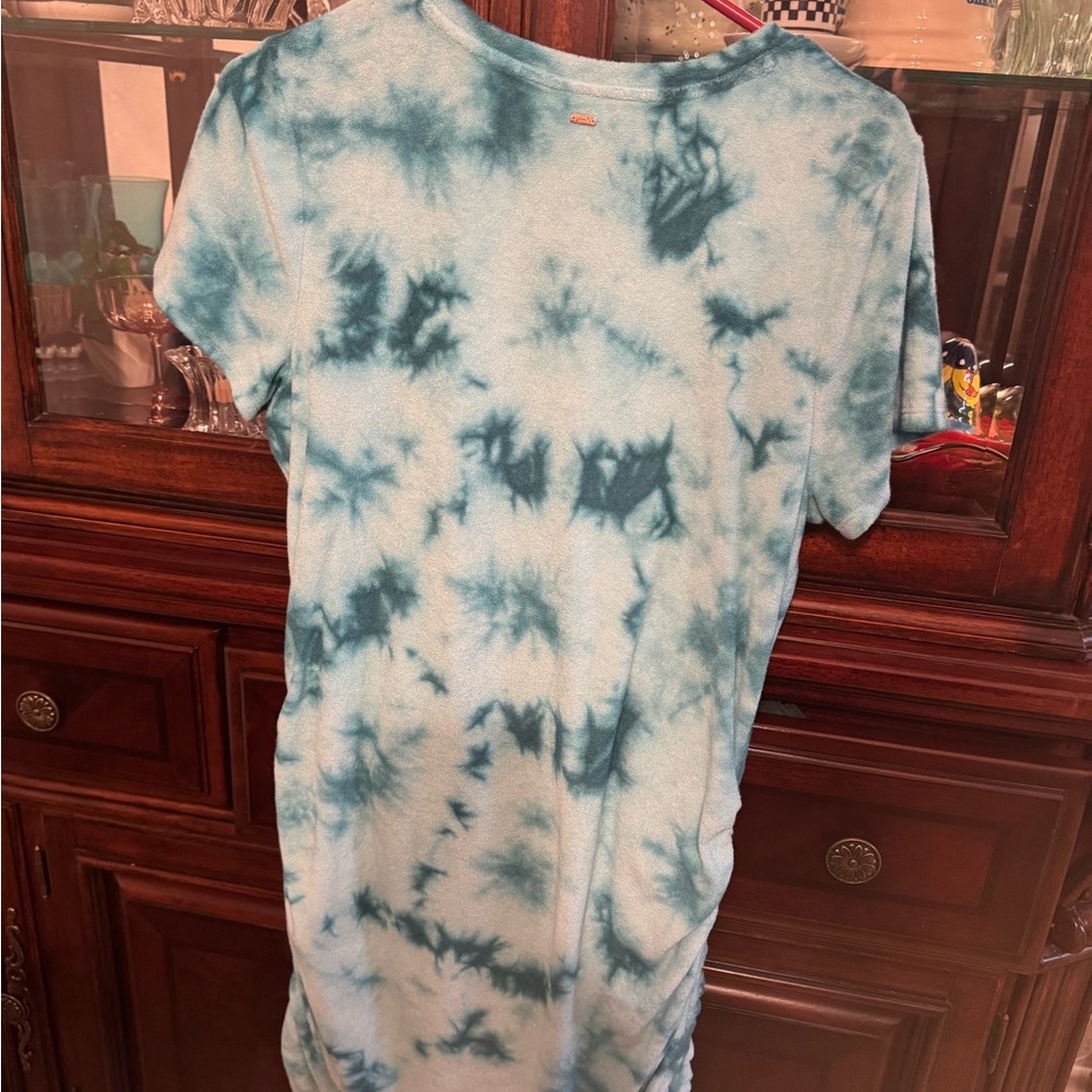Victoria's Secret Blue Tie-Dye Mini Dress